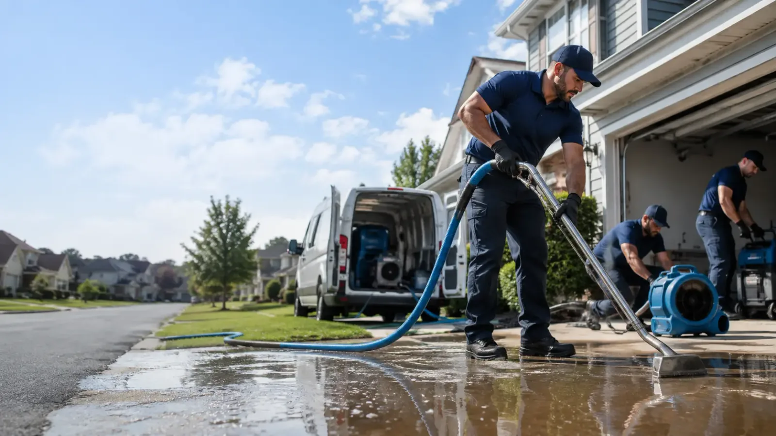 Flood Damage Restoration in Lowden, IA